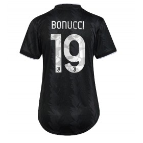 Damen Fußballbekleidung Juventus Leonardo Bonucci #19 Auswärtstrikot 2022-23 Kurzarm